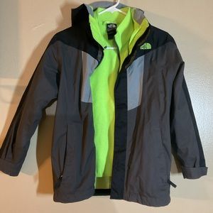 Boys The North face Triclimate jacket.
